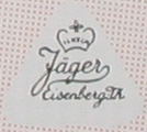 Marke von Wilhelm Jüger (Eisenberg)