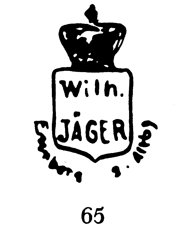 Schild mit Krone (Wilh. JÄGER)