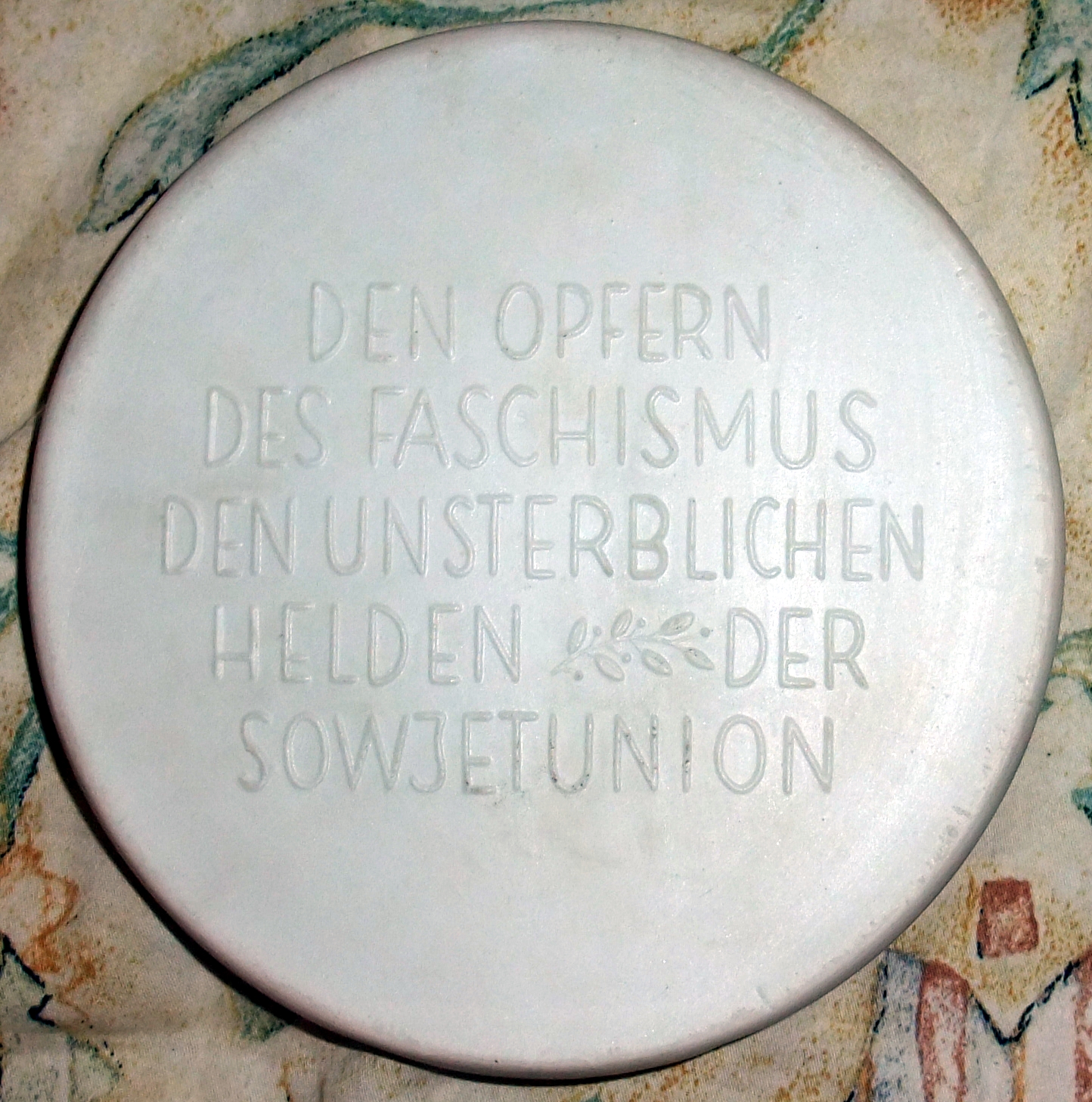 Medaille Ehrenmahl Eisenberg - Rückseite