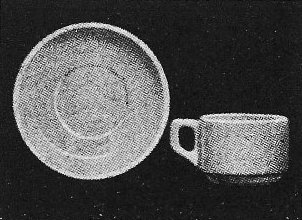 Trinkbecher A, Einsatztrinkbecher B, Eßnapf C