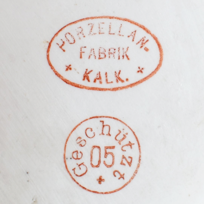 Porzllanmarke um 1910